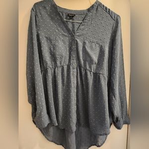 Torrid Sheer Blouse, Size 0, Preloved